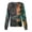 Army GreenB&05#0706F, variant on S-5XL Halloween Women Scrub Jacket Ghost Pumpkin Spooky Nurse Uniforms Snap Front Fall Workwear Women with Pocket XXL