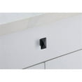thumbnail image 2 of Elegant Decor Perry 2" Matte Black Rectangle Knob Multipack (Set of 10), 2 of 6