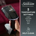 thumbnail image 6 of Sunbeam Professional 1575W Handheld Steamer with Variable Temperature Control, Black Finish, 6 of 10