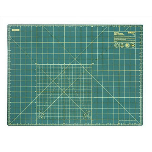 OLFA 9881 RM-SG 18-Inch x 24-Inch Self-Healing Double-Sided Rotary Mat