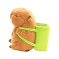 thumbnail image 3 of Caja de pañuelos de coche de felpa Capybara, soporte para pañuelos, cubo de basura, juguete de peluche suave, soporte de papel Universal, caja de BLESIY Bote de basura para auto, 3 of 8