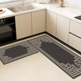 thumbnail image 5 of Floor Rugs Sets 3 Piece with Runner, Farmhouse Kitchen Rugs and Mats Non Skid Washable Runner Rug for Kitchen Sink Laundry, 5 of 12