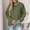 Green, variant on Fznquz Knit Women's Sweater Long Sleeve Crewneck Sweaters Casual Soft Brown Winter Clothes for Women