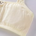 thumbnail image 4 of Cute Bras for Teens Girls Size 13-18 Lightweight Training Bralettes Juniors Kids Casual Solid Color Soft No Show Underwear Bra, 4 of 7