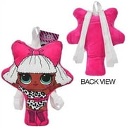 LOL Surprise Pink Bow Plush Backpack