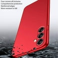 thumbnail image 6 of Compatible with Samsung Galaxy A54 Case Shockproof, Ultra Thin Samsung A54 Phone Case Matte Hard PC Shockproof Anti-Scratch Protective Cases (Red), 6 of 14