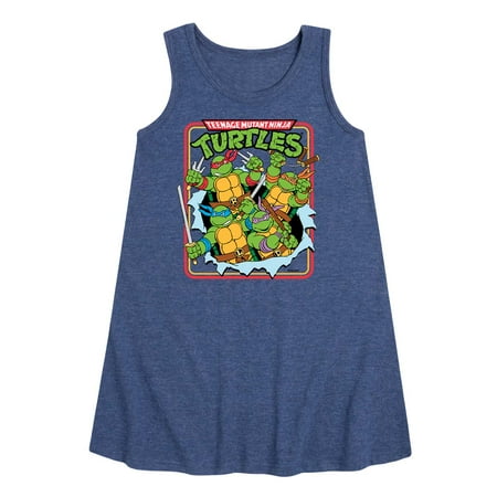 

Teenage Mutant Ninja Turtles - Ripping Out - Girls Aline Dress