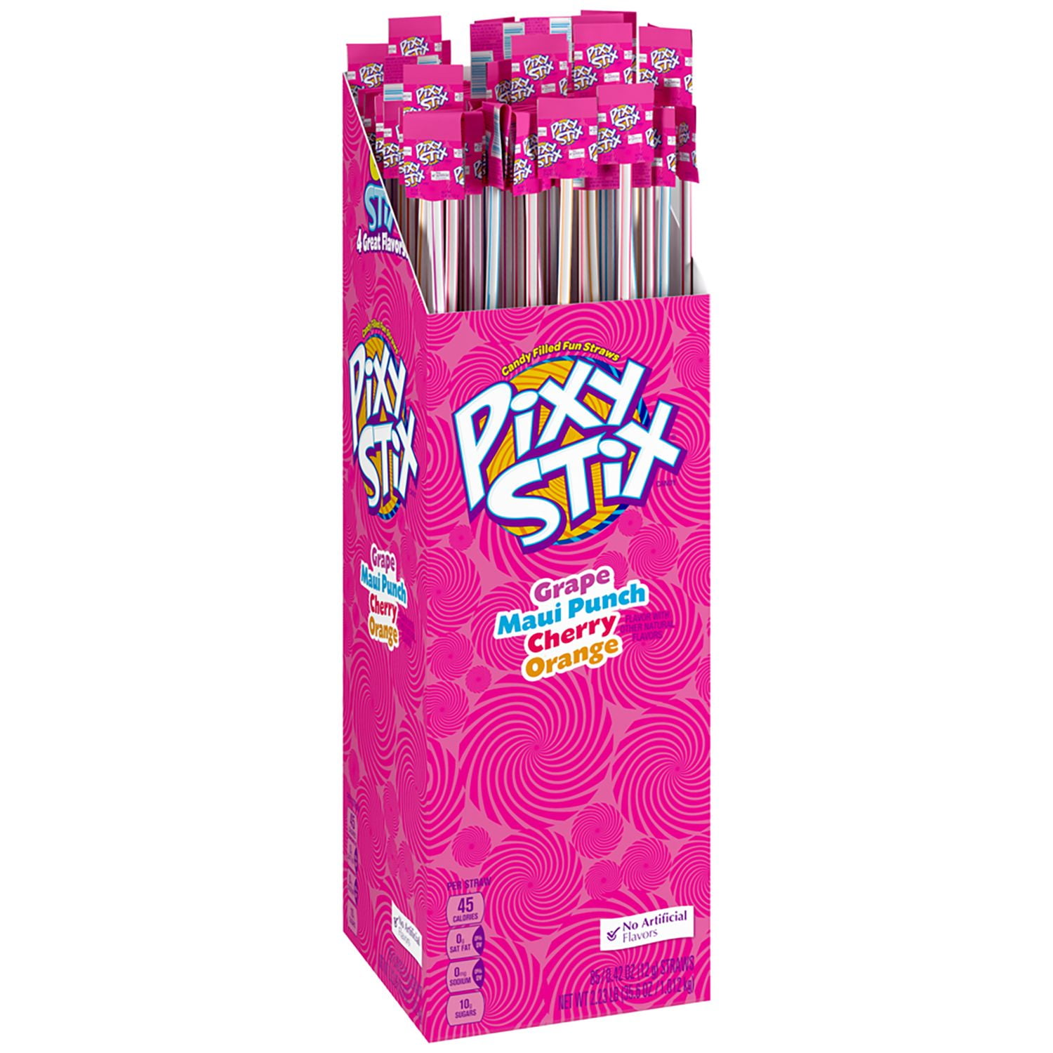 PIXY STIX Candy Filled Fun Straws Packs, 0.42 oz (85 Count)