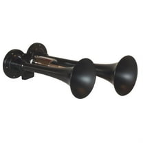 Kleinn Dual Air Horn, Plastic Black, 2 Pieces