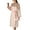 Pink, variant on Women's Satin Robe Long Kimono Robe Comfy Spring Bathrobe Summer Silky Bridesmaid Lightweight Soft Bride Bridal Party Pink Large