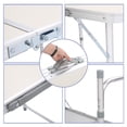 thumbnail image 4 of Ktaxon Outdoor Portable Aluminum Camping Picnic Folding Dining Table, 4 of 7