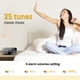 thumbnail image 4 of Reloj de Alarma Digital Reloj Electrónico Digital Led Pantalla de Pantalla, Reloj Electrónico 3D Pantalla de Pantalla Digital, Snooze Reloj de Alarma 12/24H Interruptor Pantalla de Temperatura, 4 of 6