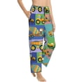 thumbnail image 2 of Balery Construction Machinery print Women's Pajama Pants,Ultra Lightweight Pjs,Lounge Pant-XX-Large, 2 of 9