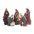 thumbnail image 2 of Conjunto de figuras de : Nacimiento de Jesús, estatua de resina, arte de resina, artesanía, coleccionables, decoración navideña para, 2 of 8