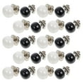 thumbnail image 2 of SHISUYAN 20Pcs Sewing Snap Buttons Faux Pearl Snap Fastener Buttons for Sewing Clothing, 2 of 8