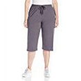 thumbnail image 2 of Champion Women's Plus Size Soft-Touch Jersey Capri Pant, 2 of 3