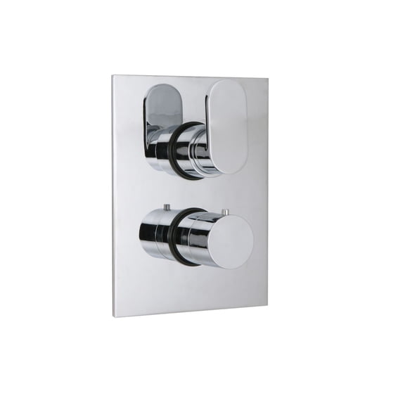 Huntington Brass Reflection .5＂Thermo Shower Valve Trim Only in Chrome