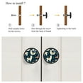 thumbnail image 4 of 4 Pcs Alpaca Knobs for Kitchen Cabinet Cupboard Dresser Bookcase Drawer Pulls Handles Round Home Decor, 4 of 5