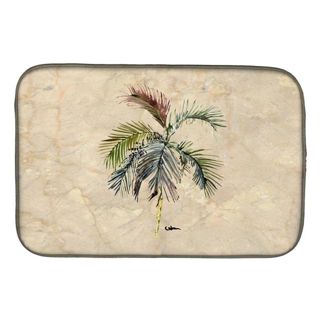Carolines Treasures 8483DDM Palm Tree Dish Drying Mat