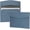 A Blue, variant on Haimei  File Folder, PU Leather A4 Document Holder File Organizer Filing Envelope Portfolio Case Tablet Sleeve with Magnetic Snap Closure for Home School Office Stationery DarkBlue