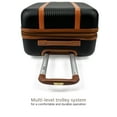 thumbnail image 3 of BADGLEY MISCHKA Mia 3 Piece Expandable Retro Luggage Set (Black), 3 of 3