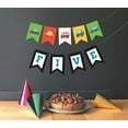 thumbnail image 2 of Inkdotpot I Am FiveReady To HangHappy Birthday Sign Car Gender Neutral Birthday BuntingParty Supplies For Boy Or Girl, 2 of 4