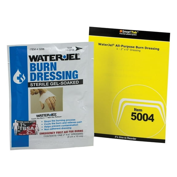 First Aid Only FAE-5004-001 SmartCompliance Refill 2" X 6" Burn Dressing, 1/Box