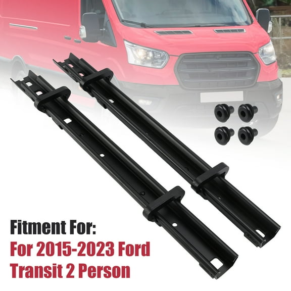 2Pcs Seat Bracket Floor Track Bracket For 2015-2023 Ford Transit 2 Person Bench Seat