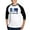 Black/White, variant on CafePress - Watercolor Halloween Night - Cotton Baseball Jersey, 3/4 Raglan Sleeve Shirt