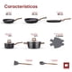 thumbnail image 5 of Bateria de Cocina MasterStone Blanco ULTRACHEF, Juego de Sartenes Antiadherentes Alemán Libre de PFOA, Set de Sartenes, Ollas de Cocina y Utensilios para Cocinar, 12 Pzs, 5 of 8