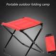 thumbnail image 4 of Camping Stool, Folding Stool with Carry Bag, Aluminum Alloy Bracket, 4 of 5