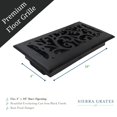 thumbnail image 3 of Registro de suelo Sierra Grates Precision Flow 4x10 Steel x5, 3 of 8