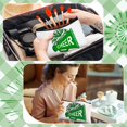 thumbnail image 4 of Bolsa de maquillaje Cosblank Cheer Teams Canvas, 20 unidades, color verde, 4 of 6