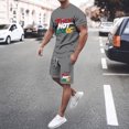 thumbnail image 3 of Short Sets for Men They Not like Us Graphic Crewneck T Shirt and Shorts 2 Piece Matching Set Mens Summer Outfits, 3 of 5