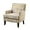 Grey Multi, variant on Gracie Mills Kenny Track Arm Club Chair with Nailhead Trim - GRACE-3932