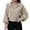 Beige, variant on Women's Relaxed Loose-Fitting Open Neckline Pullover Short Sweater for Comfortable and Casual Everyday Wear,White,S
