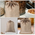 thumbnail image 3 of Phenofice 8Ud Bolsa Para Patatas Resistente De Khaki Con Cordon Para Uso, 3 of 7