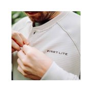 First Lite ThermaGrid Merino Henley - Men's, Sand, Medium