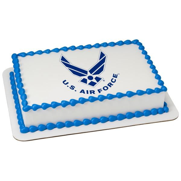 U.S. Air Force Edible Cake Topper Image