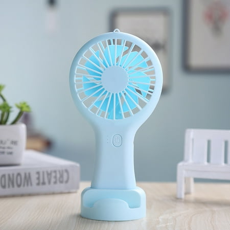 

BSTHOE Portable Mini Handheld Fan Desk Fan Small Cooler Cooling USB Rechargeable