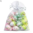 thumbnail image 2 of Easter Decorations Egg Hanging Ornaments 12 pcs, Colorful Plastic Eggs Easter Tree Ornaments Decor, Kids School Home Office Party Supplies Gifts, 2 of 8