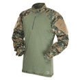 thumbnail image 1 of Tru-Spec 2569 1/4 Zip Tactical Response Uniform Combat Shirt, Woodland Digital, 1 of 1