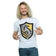 thumbnail image 2 of Harry Potter Mens Hufflepuff Crest Flat T-Shirt, 2 of 5