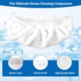 thumbnail image 5 of 10 Pack Microfiber Cloths for Handheld Steam Cleaners Compatible with Bissell Wagner & Most Steam Mops Reusable Washable Steam Cloth Accessories High Absorbency Pads, 5 of 6