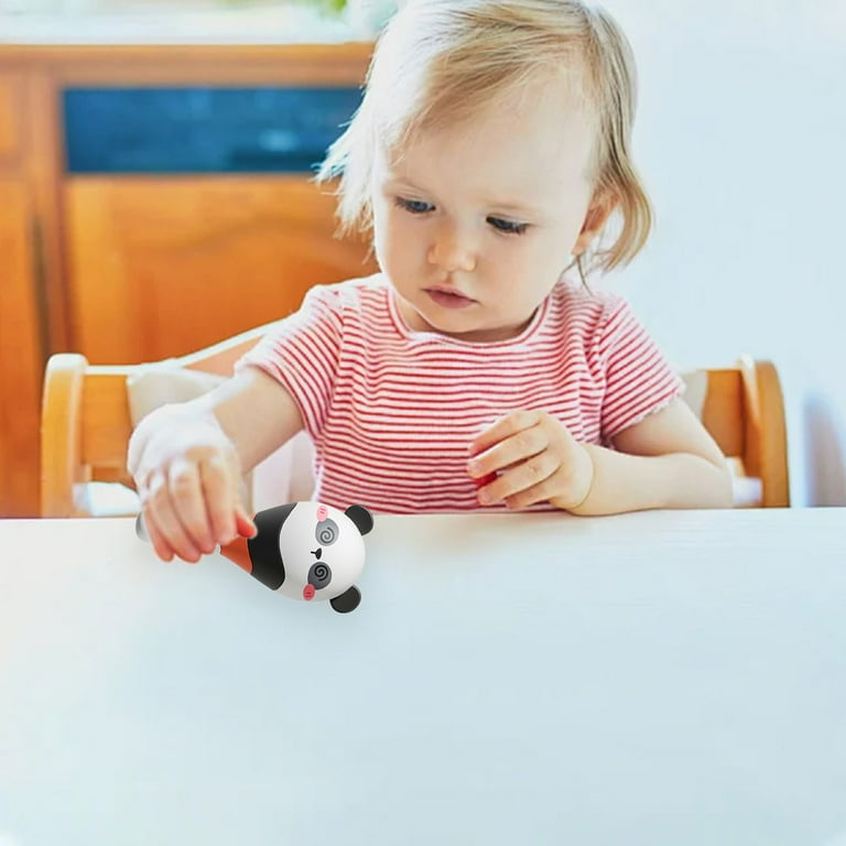 Amacok Black and White Baby Toys 0-3 Months, Cute Baby Rattle Toy