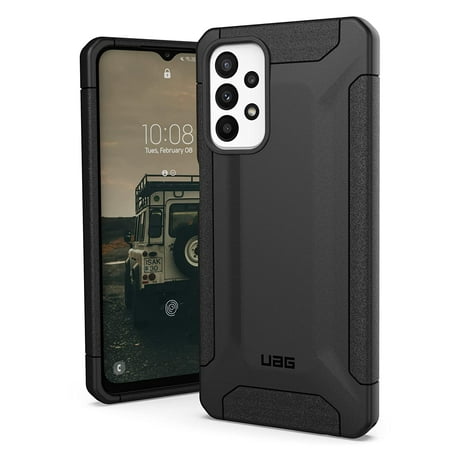 UAG Samsung Galaxy A23 5G Case 6.6" SM-A236 Scout Black Rugged Slim Durable TPU Military Grade Dropproof Shock Absorption Heavy Duty Premium Full Body Protective Cover