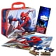 thumbnail image 1 of Puzzle Marvel Spiderman de 48 piezas en lonchera de hojalata, 1 of 9