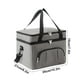 thumbnail image 4 of Fiudx Lonchera Térmica, Bolsa Térmica a Prueba de Fugas, Correa Ajustable para El Hombro, Diseño Multibolsillos, Lonchera Personalizada para Adultos, Trabajo de Oficina, Picnic, Tamaño 26 X 21 X 19 C, 4 of 7