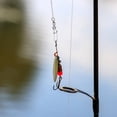 thumbnail image 1 of Broches Giratorios De Pesca Conector de pesca de mar de 8 anillos, pasador de enclavamiento giratorio de pesca (50 uds), 1 of 4