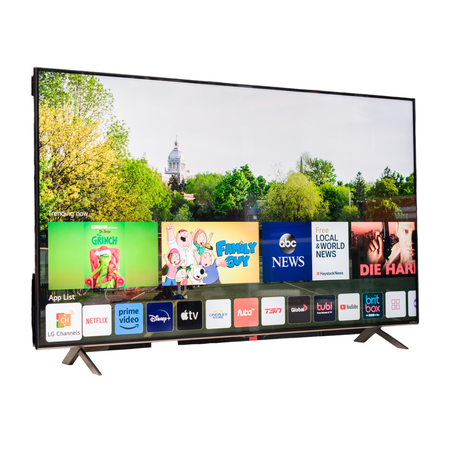 LG 50QNED75URA 50 in in Class 75 Series 4K UHD LCD Smart TV, Refurbished